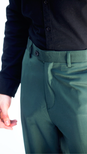 Fato Masculino 3 Peças Verde Escuro
