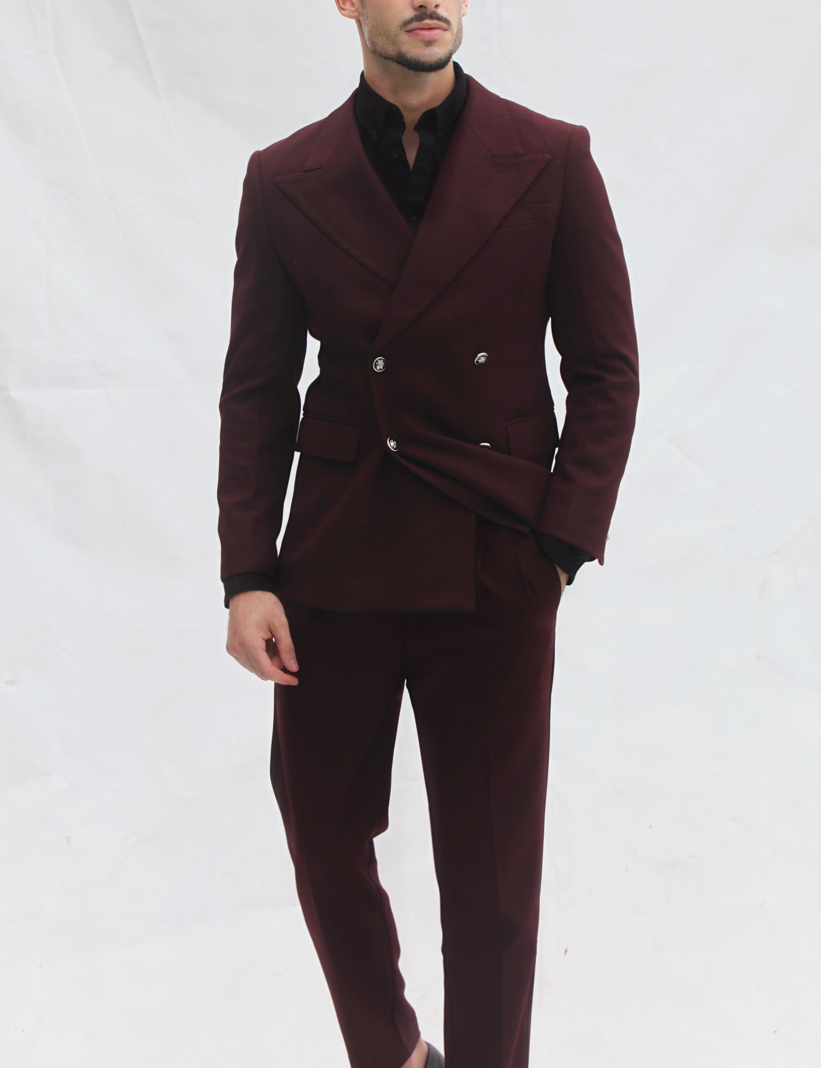 Costume Homme en Lin et Coton - Élégance et Confort Naturel