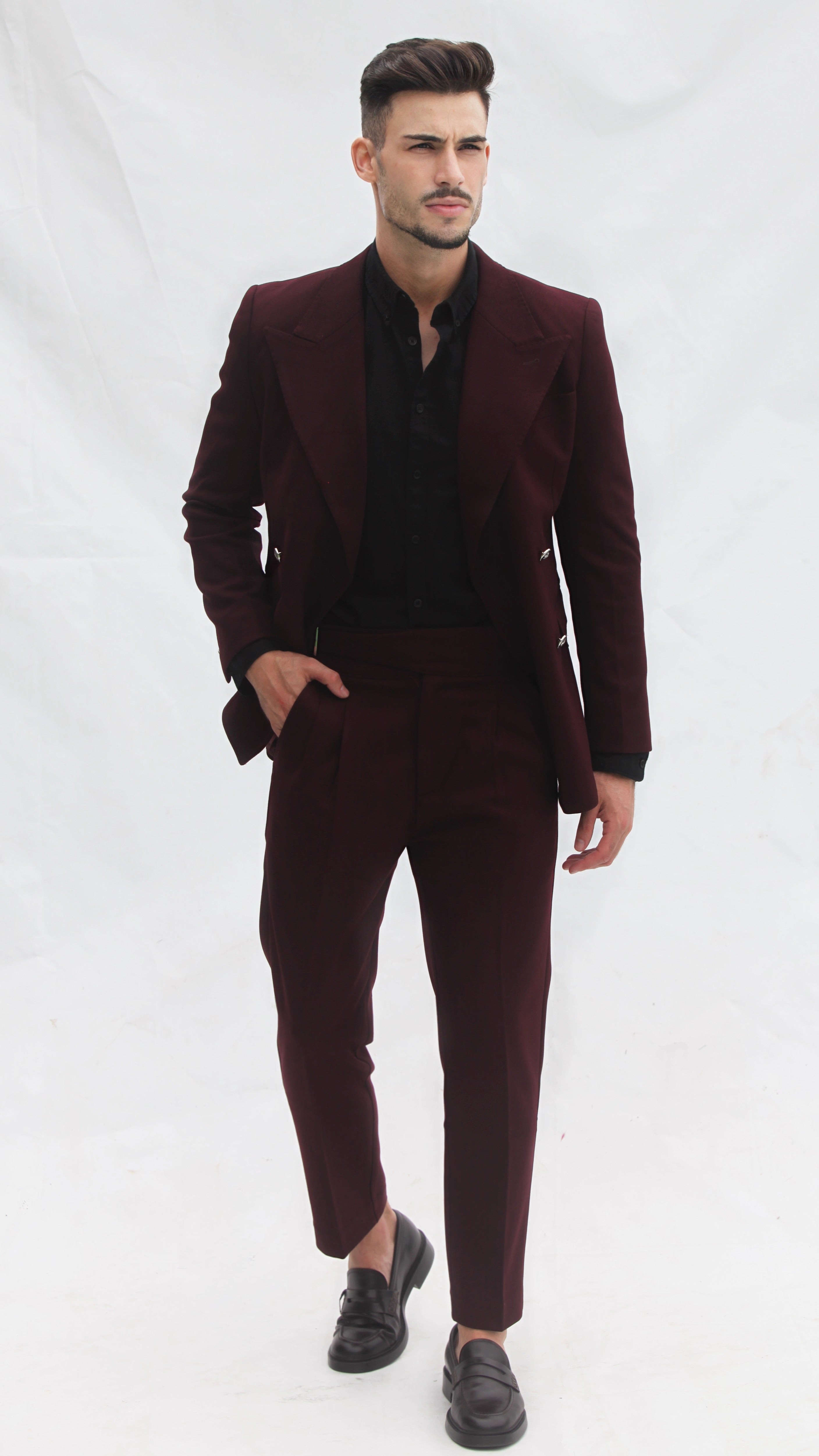 Costume Homme en Lin et Coton - Élégance et Confort Naturel