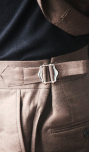 Fato de Duas Peças Dilectus - Lapela Entalhada Marrom