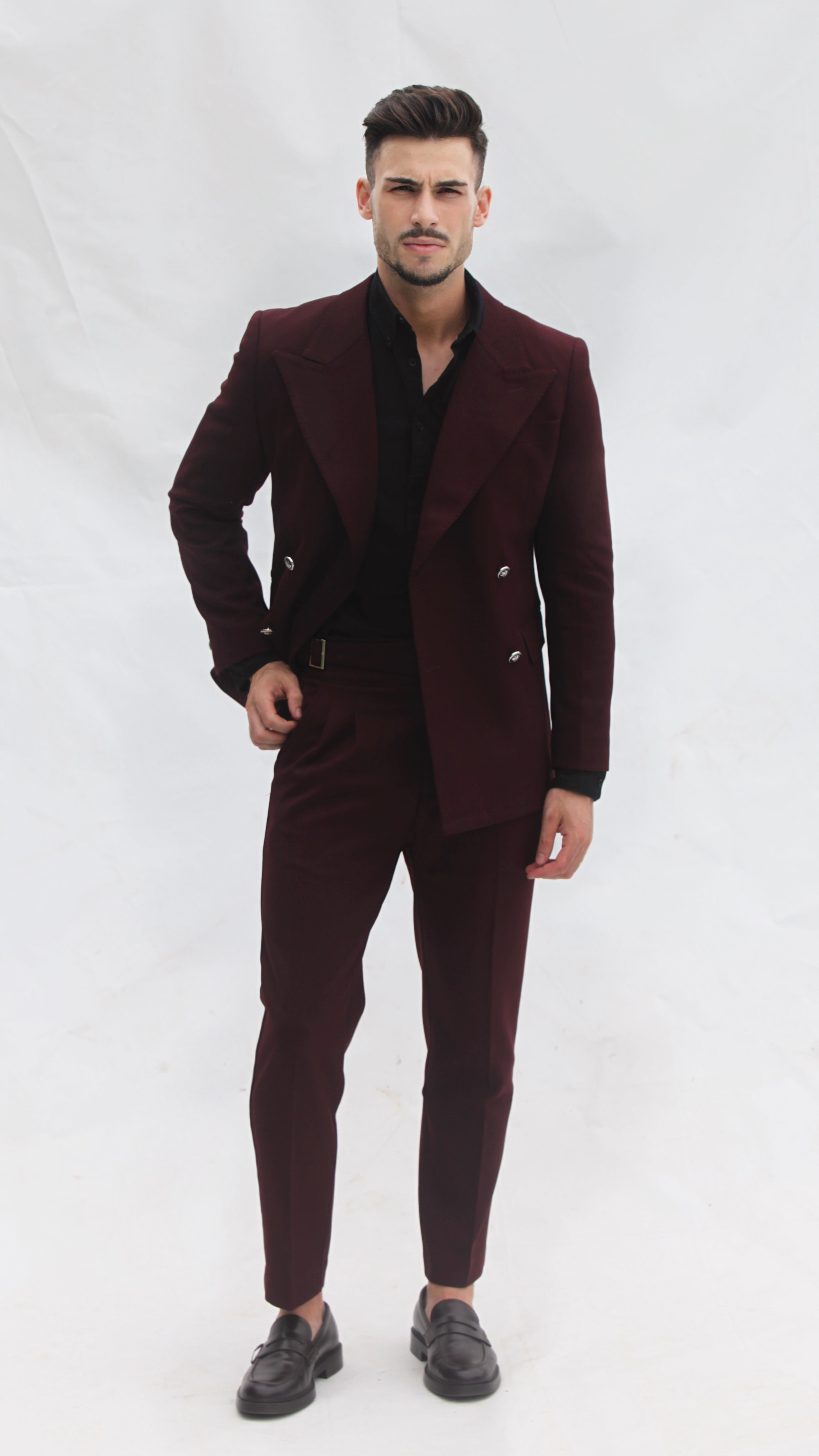 Costume Homme en Lin et Coton - Élégance et Confort Naturel