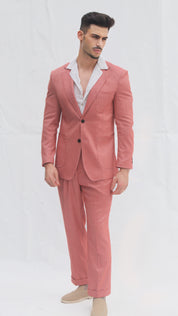 Costume Homme en Lin et Coton - Élégance et Confort Naturel