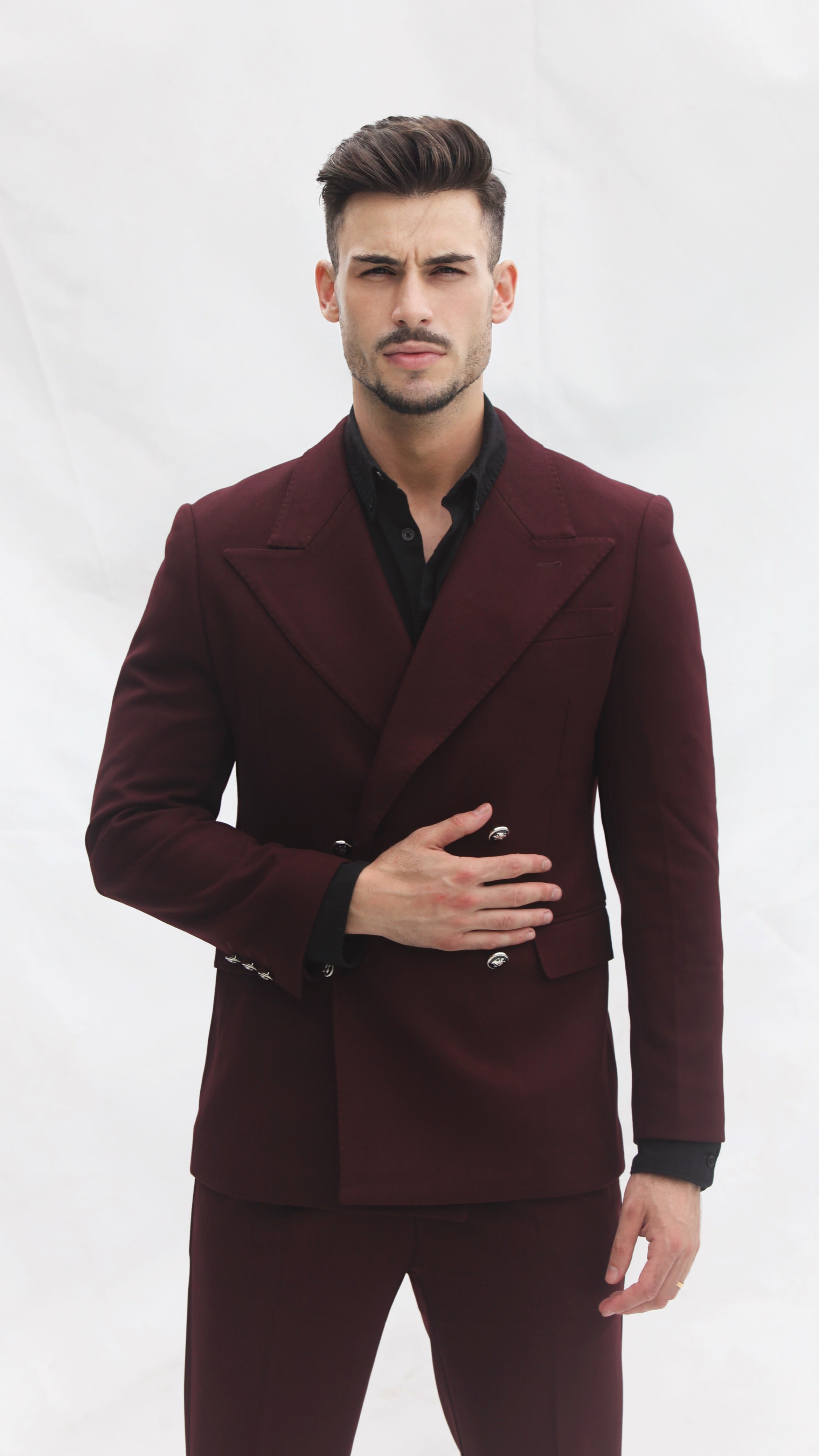 Costume Homme en Lin et Coton - Élégance et Confort Naturel