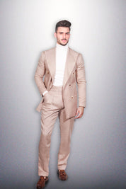 Fato Masculino em Linho e Algodão - Elegância e Conforto Natural