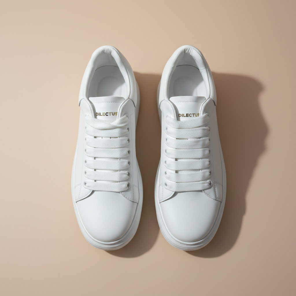 Sapatilhas Dilectus Classic White - Ténis Brancos Minimalistas