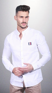 TOMMY HILFIGER 80's 2 Ply Men’s Shirt | Dilectus